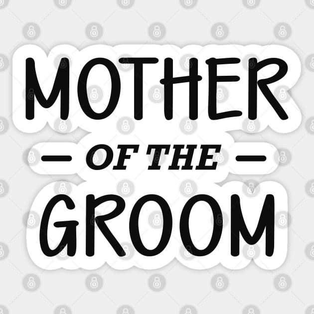 Mother of the groom Sticker by KC Happy Shop